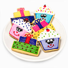 CFA475 - Party Cupcakes Cookie Favors